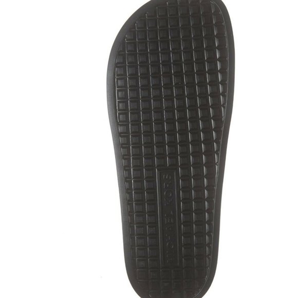 Michael Kors Gilmore Slides Black Rainbow Crystals - Picture 10 of 12